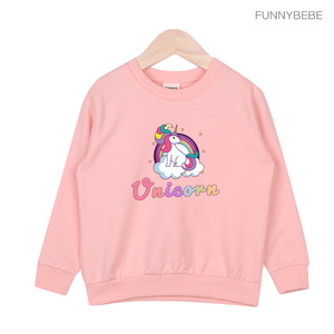 퍼니베베 유니콘 맨투맨 쭈리 아동 유아 키즈 티셔츠 A007
