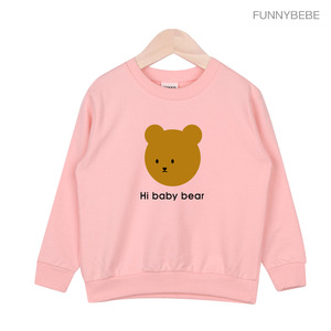 퍼니베베 baby bear 맨투맨 쭈리 아동 유아 키즈 티셔츠 A015